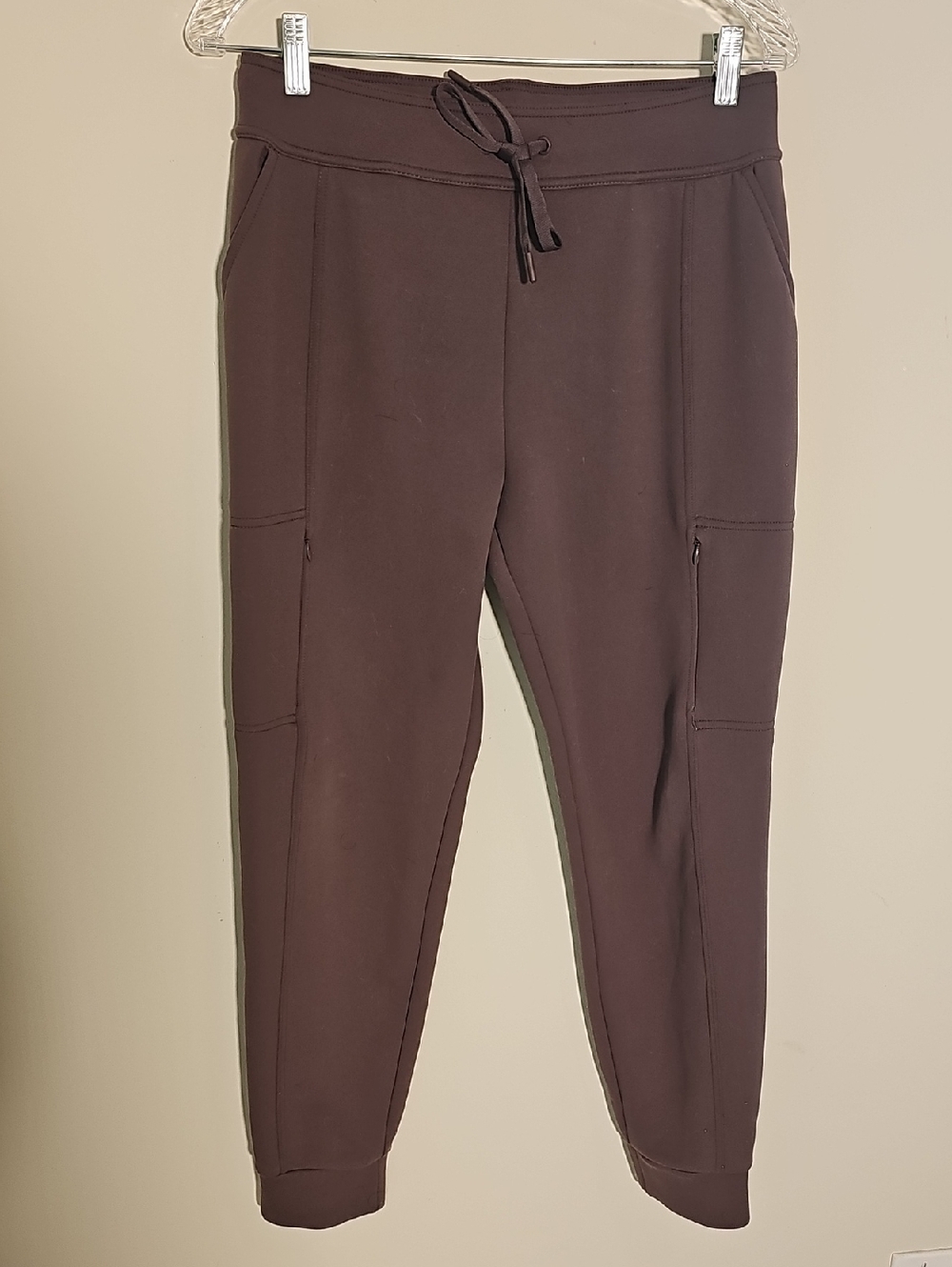 Cargo Jogger Womens Size 6 Brown Athletic Utility Pants High Rise L